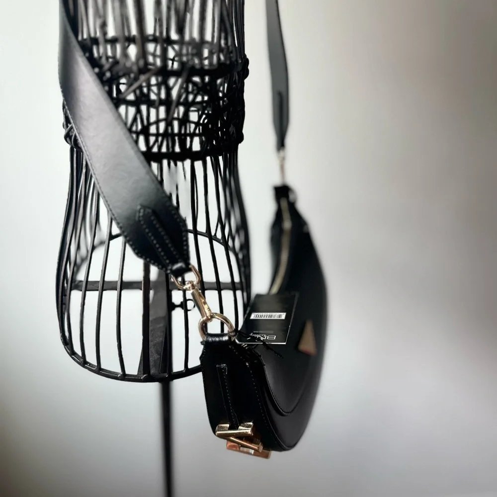 VALENTINO BY MARIO VALENTINO
Lunaire Leather Crescent Shoulder Bag - Picture 3 of 9